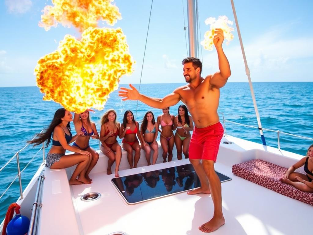 The Fireman Catamaran